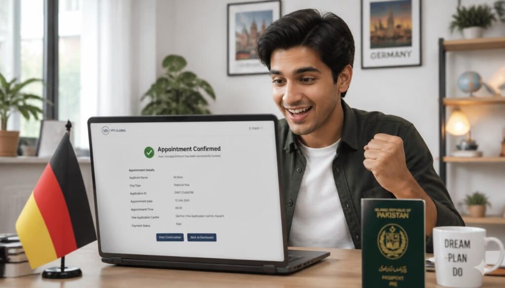 Germany Student Visa Appointment Pakistan